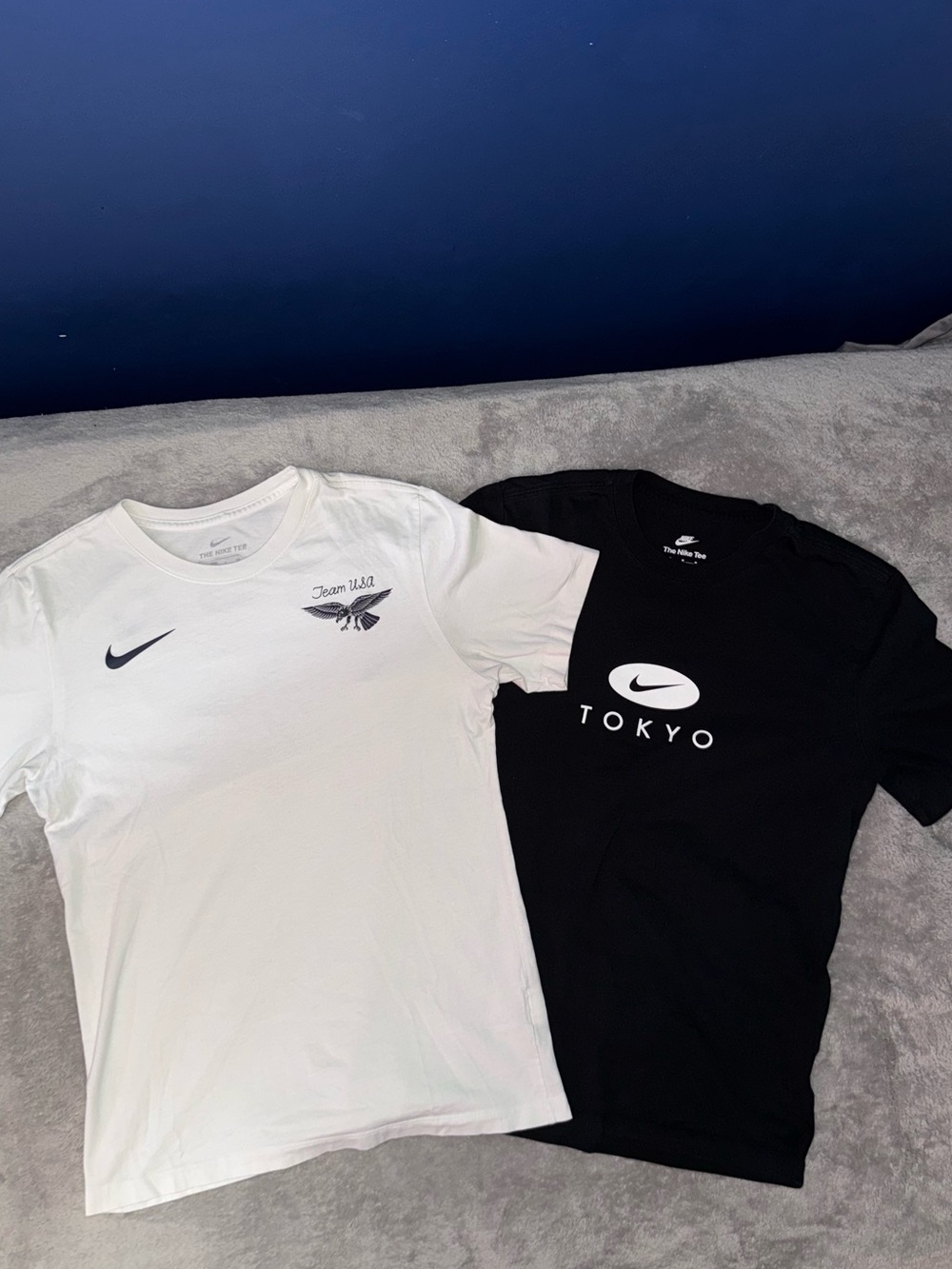 Mens Nike Tokyo Olympic Team USA Black and White Graphic Tee Bundle